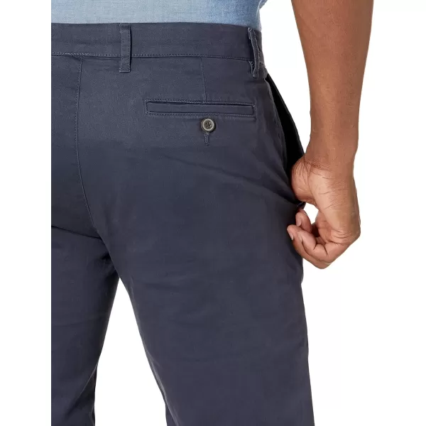 Amazon Essentials Mens SkinnyFit Washed Comfort Stretch Chino Pant Previously GoodthreadsNavy