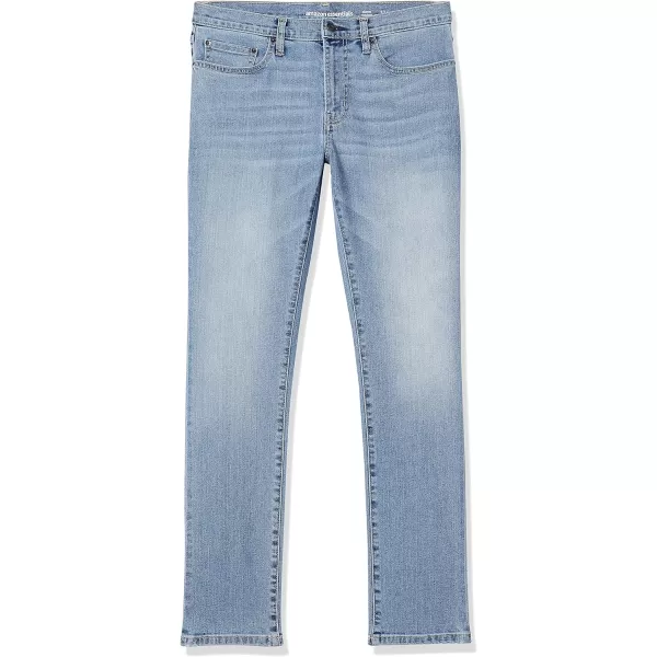 Amazon Essentials Mens Skinnyfit High Stretch JeanLight Wash