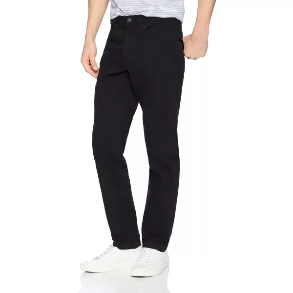 Amazon Essentials Mens SlimFit 5Pocket Comfort Stretch Chino Pant Previously GoodthreadsBlack