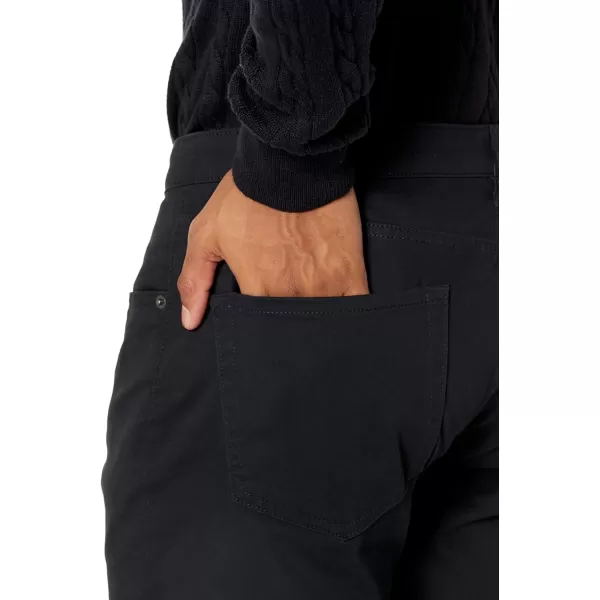 Amazon Essentials Mens SlimFit 5Pocket Stretch Twill PantBlack