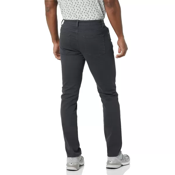 Amazon Essentials Mens SlimFit 5Pocket Stretch Twill PantCharcoal