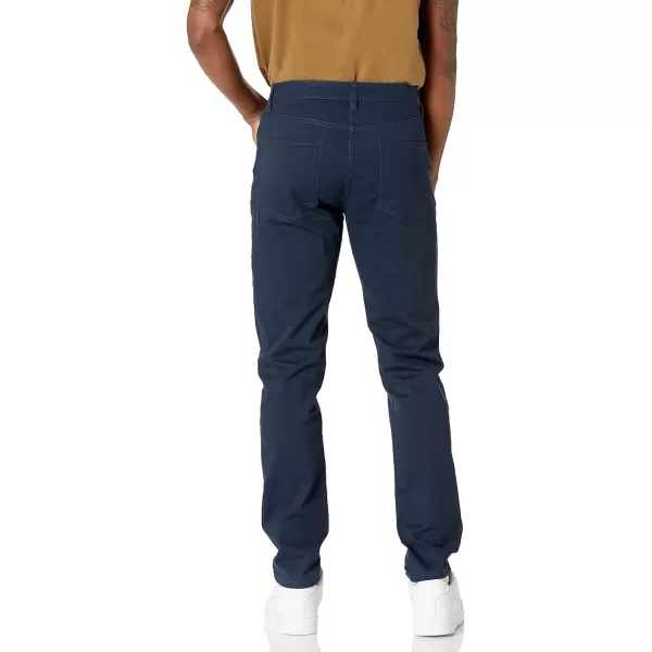 Amazon Essentials Mens SlimFit 5Pocket Stretch Twill PantNavy