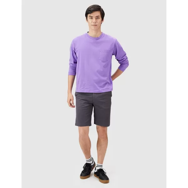 Amazon Essentials Mens SlimFit 9 ShortGrey