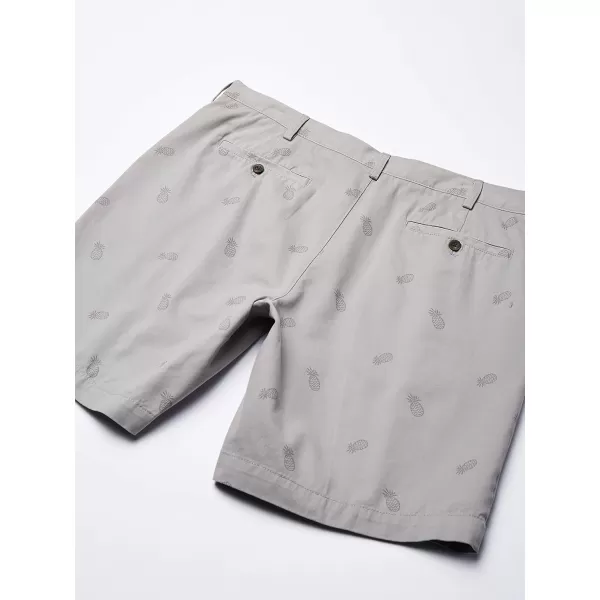 Amazon Essentials Mens SlimFit 9 ShortGrey Pineapple