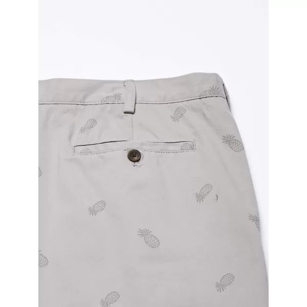 Amazon Essentials Mens SlimFit 9 ShortGrey Pineapple