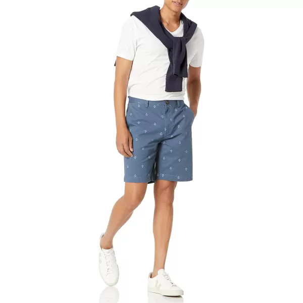 Amazon Essentials Mens SlimFit 9 ShortNavy Anchor