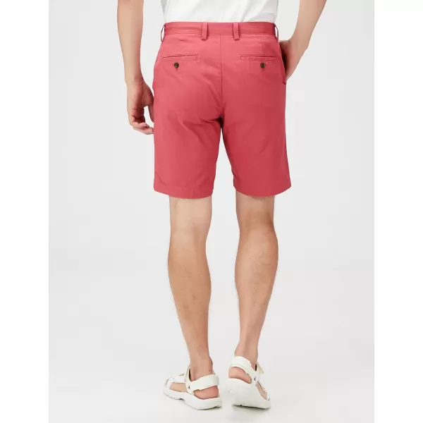 Amazon Essentials Mens SlimFit 9 ShortWashed Red