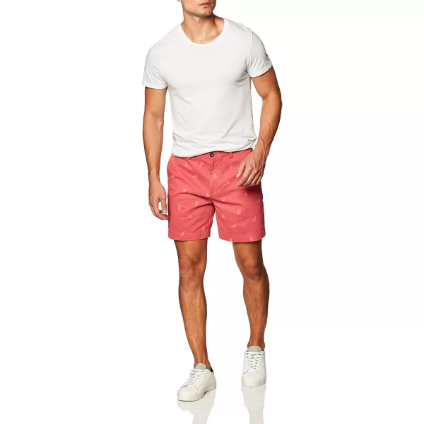 Amazon Essentials Mens SlimFit 9 ShortWashed Red Lobster