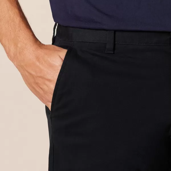 Amazon Essentials Mens SlimFit 9 Stretch Chino ShortBlack