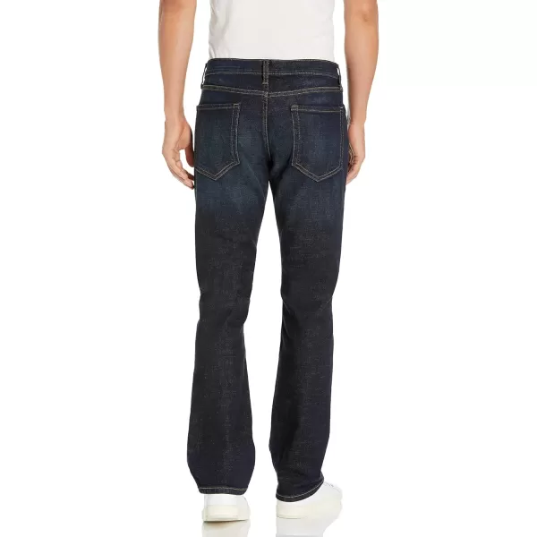 Amazon Essentials Mens SlimFit Bootcut JeanDark Denim