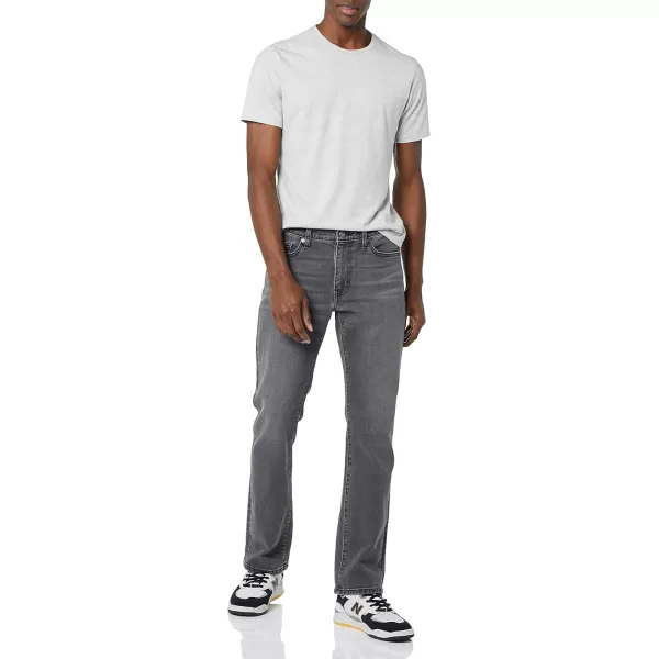 Amazon Essentials Mens SlimFit Bootcut JeanWashed Grey