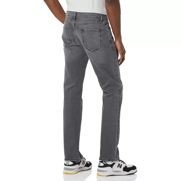 Amazon Essentials Mens SlimFit Bootcut JeanWashed Grey