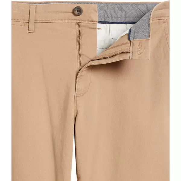 Amazon Essentials Mens SlimFit Casual Stretch Khaki PantDark Khaki Brown