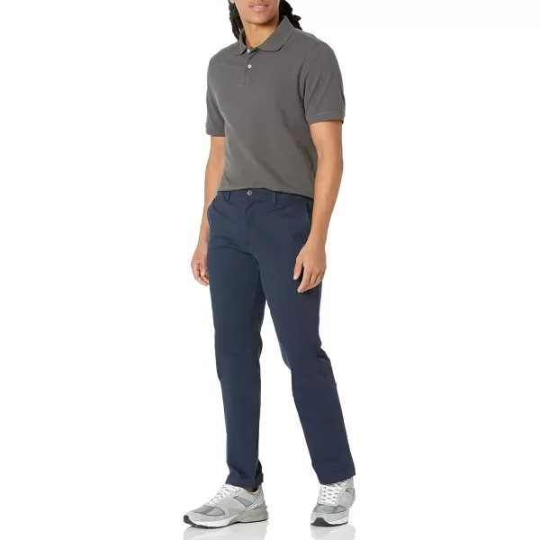 Amazon Essentials Mens SlimFit Casual Stretch Khaki PantNavy