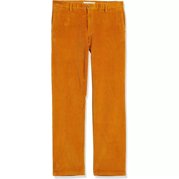 Amazon Essentials Mens SlimFit Corduroy Chino PantCaramel