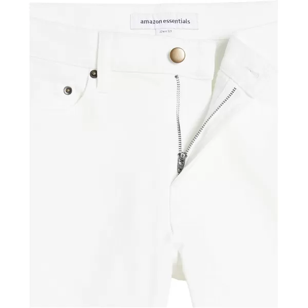 Amazon Essentials Mens SlimFit JeansBright White