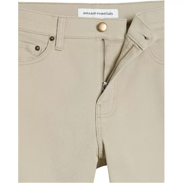 Amazon Essentials Mens SlimFit JeansLight Khaki Brown