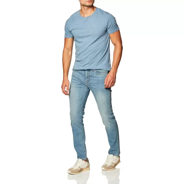 Amazon Essentials Mens SlimFit JeansLight Wash