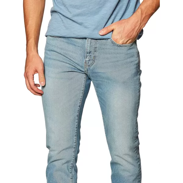 Amazon Essentials Mens SlimFit JeansLight Wash