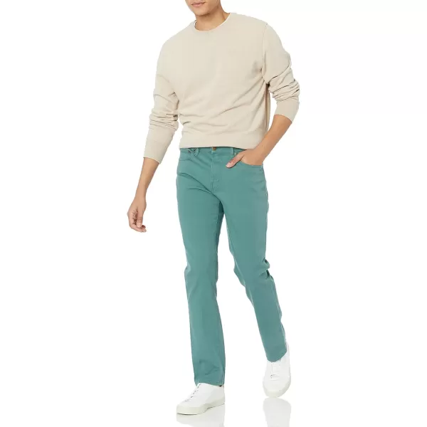 Amazon Essentials Mens SlimFit JeansSage Green