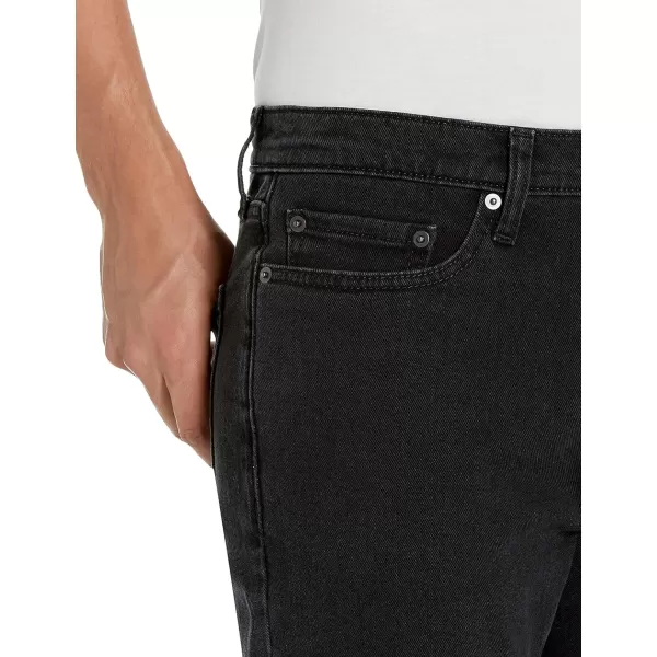 Amazon Essentials Mens SlimFit JeansWashed Black