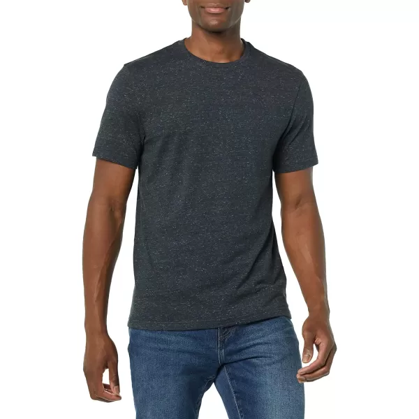 Amazon Essentials Mens SlimFit ShortSleeve Crewneck Pocket TShirt Pack of 2Charcoal Heather