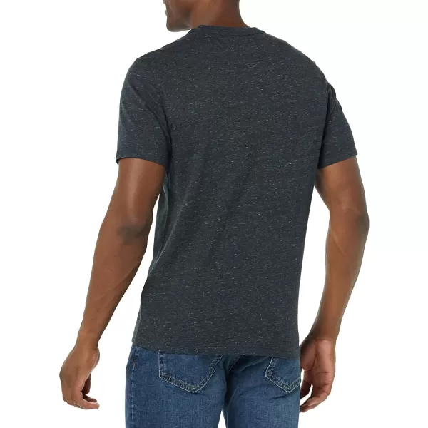 Amazon Essentials Mens SlimFit ShortSleeve Crewneck Pocket TShirt Pack of 2Dark Grey Heather