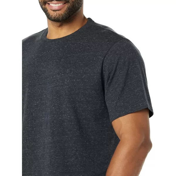 Amazon Essentials Mens SlimFit ShortSleeve Crewneck Pocket TShirt Pack of 2Dark Grey Heather