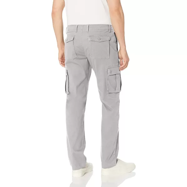 Amazon Essentials Mens SlimFit Stretch Cargo PantLight Grey