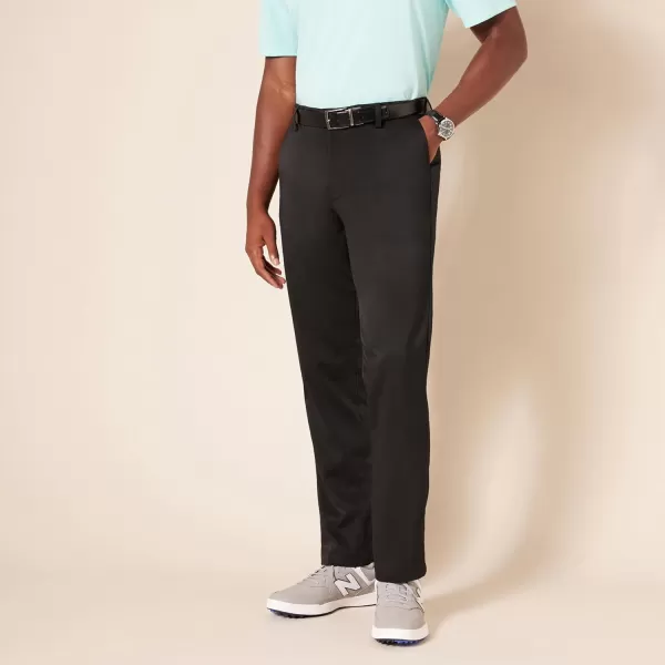 Amazon Essentials Mens SlimFit Stretch Golf PantBlack