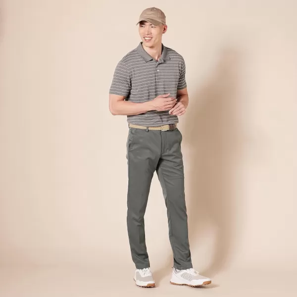 Amazon Essentials Mens SlimFit Stretch Golf PantGrey