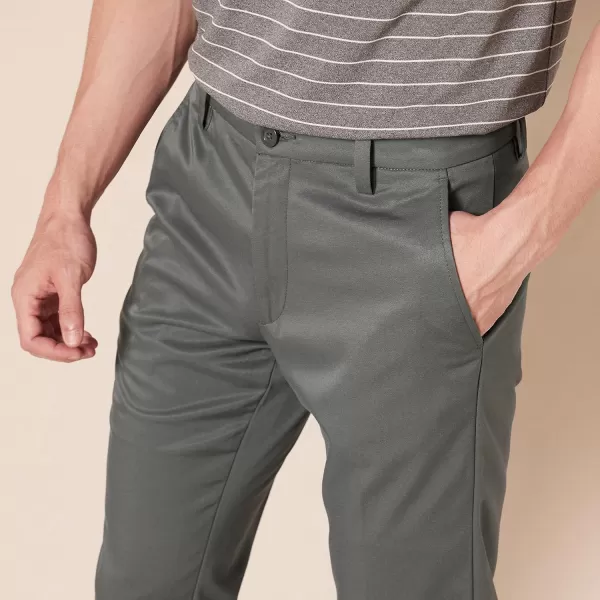 Amazon Essentials Mens SlimFit Stretch Golf PantGrey