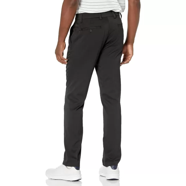 Amazon Essentials Mens SlimFit Stretch Golf PantPolyester Blend Black