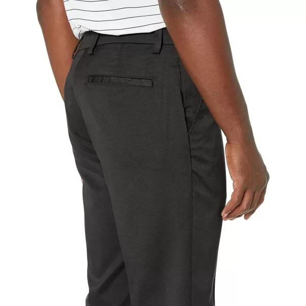 Amazon Essentials Mens SlimFit Stretch Golf PantPolyester Blend Black