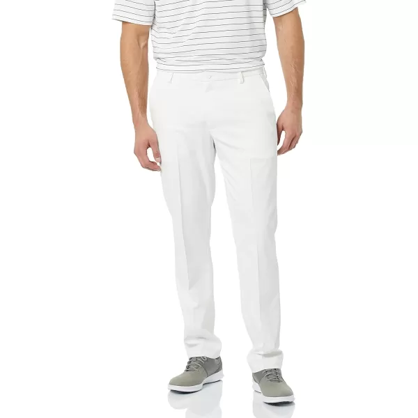 Amazon Essentials Mens SlimFit Stretch Golf PantPolyester Blend White