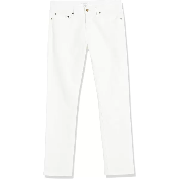 Amazon Essentials Mens SlimFit Stretch JeanBright White