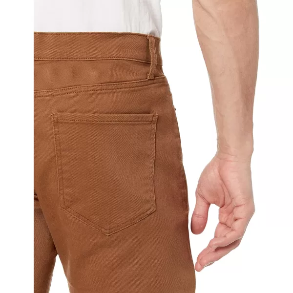 Amazon Essentials Mens SlimFit Stretch JeanDark Khaki Brown