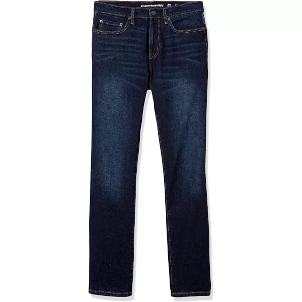 Amazon Essentials Mens SlimFit Stretch JeanIndigo Wash