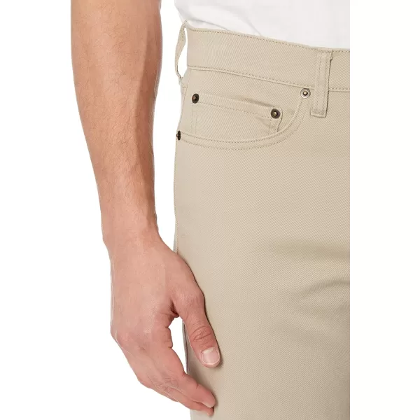 Amazon Essentials Mens SlimFit Stretch JeanLight Khaki Brown