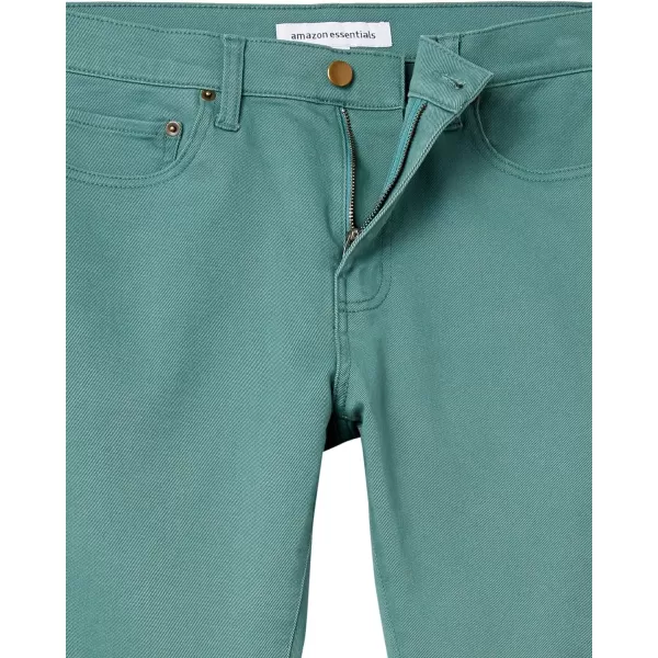 Amazon Essentials Mens SlimFit Stretch JeanSage Green