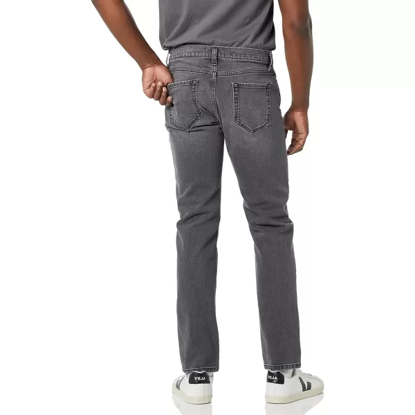 Amazon Essentials Mens SlimFit Stretch JeanWashed Grey