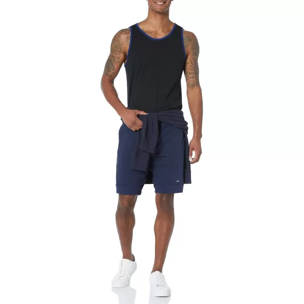 Amazon Essentials Mens SlimFit Tank TopBlackBlue