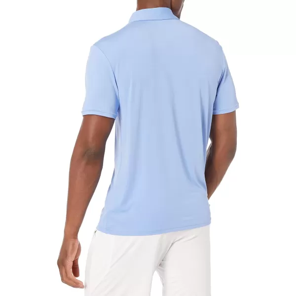 Amazon Essentials Mens SlimFit Tech Stretch Polo ShirtBlue