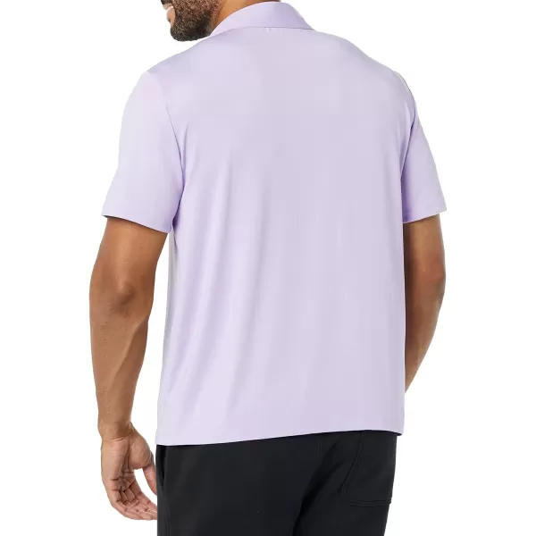 Amazon Essentials Mens SlimFit Tech Stretch Polo ShirtLavender