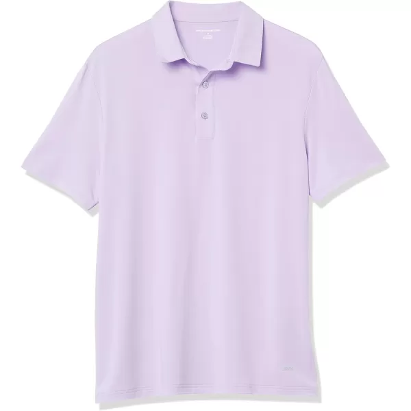 Amazon Essentials Mens SlimFit Tech Stretch Polo ShirtLavender