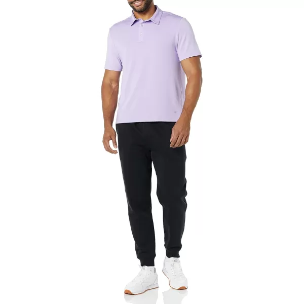 Amazon Essentials Mens SlimFit Tech Stretch Polo ShirtLavender