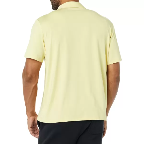 Amazon Essentials Mens SlimFit Tech Stretch Polo ShirtPineapple Yellow