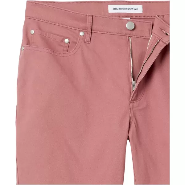 Amazon Essentials Mens Slimfit 7 Inseam Stretch 5Pocket ShortPink