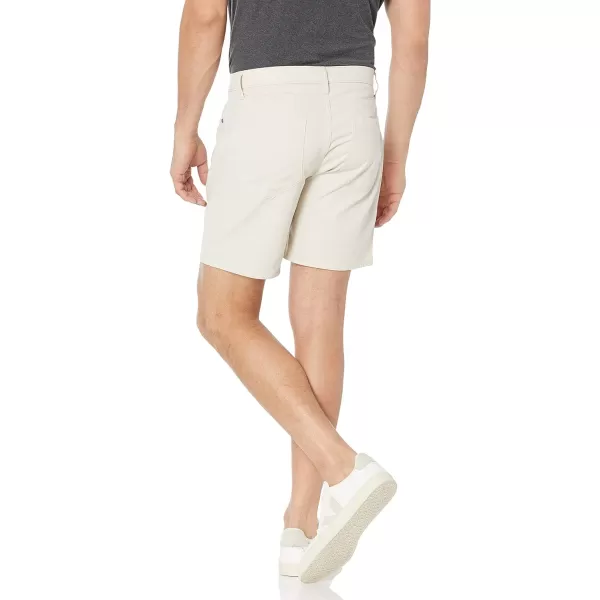 Amazon Essentials Mens Slimfit 7 Inseam Stretch 5Pocket ShortStone