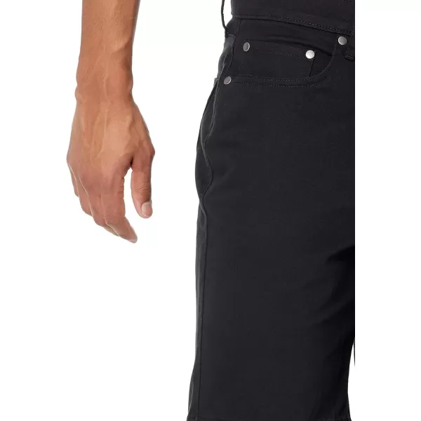 Amazon Essentials Mens Slimfit 9 Inseam Stretch 5Pocket ShortBlack